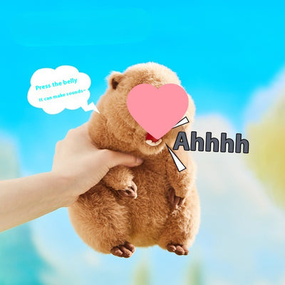 Peluche Colgante Adorable de Marmota - Image 3