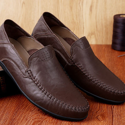 Zapatos Casuales de Cuero para Hombre Talla Grande - Mocasines Cómodos - Image 10