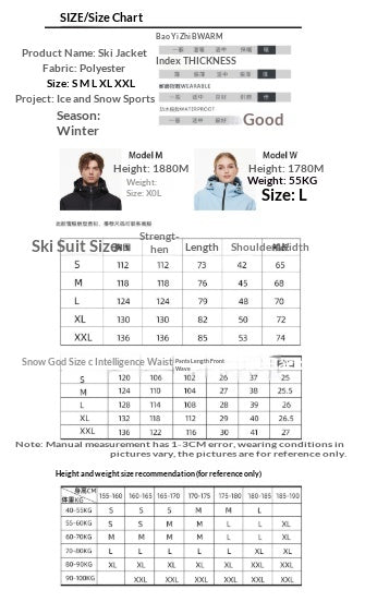 Conjunto de Esquí Alpino Impermeable y Cortaviento para Nieve - Image 16