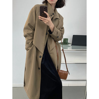 Abrigo Midi Versátil con Cintura Ajustable y Corte Slim - Image 7