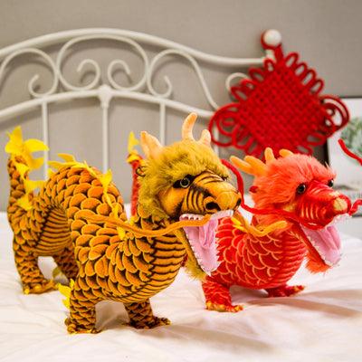 Peluche Dragón del Zodiaco - Juguete Coleccionable - Image 3