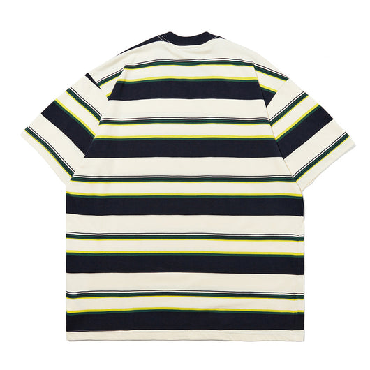Camiseta Hombre Rayas Cuello Redondo Corte Relajado Estilo Retro - Image 6