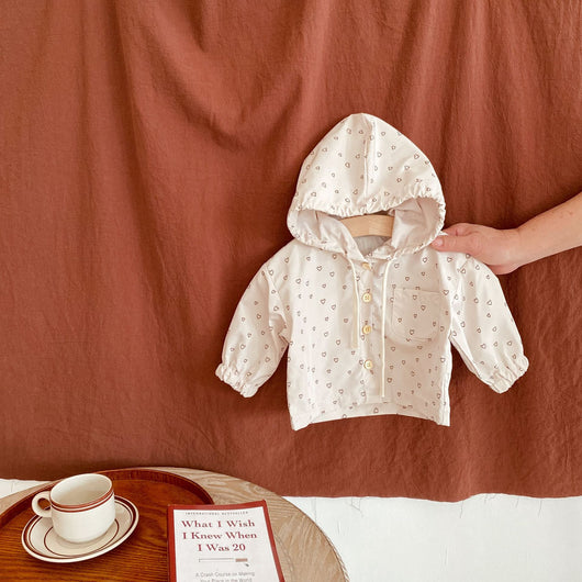 Cardigan Protector Solar con Estampado de Lunares para Bebé - Image 13