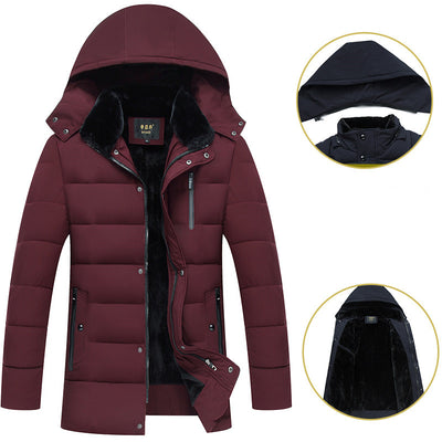 Chaqueta Acolchada de Algodón con Forro de Terciopelo - Abrigo Térmico Premium - Image 16