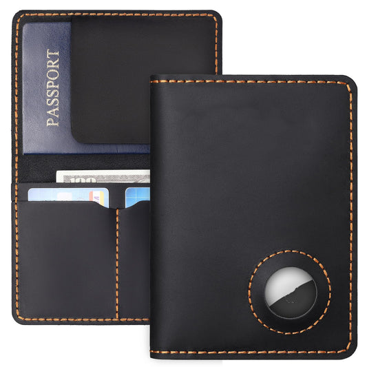 Billetera de Cuero Vacuno Vintage Hecha a Mano para Hombre