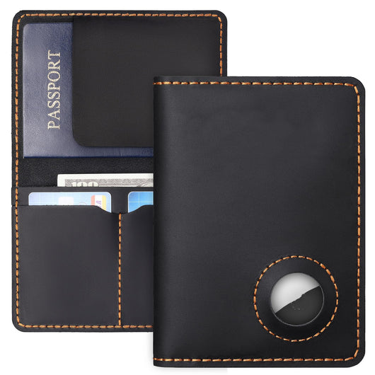 Billetera de Cuero Vacuno Vintage Hecha a Mano para Hombre