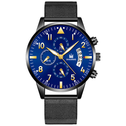 Reloj Concept para Hombre con Correa de Malla y Calendario - Image 15