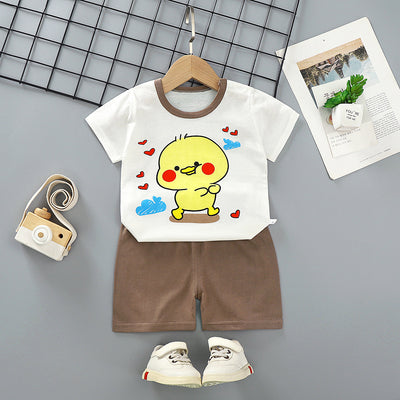 Camiseta de Algodón Manga Corta para Niños - Comodidad de Verano - Image 43