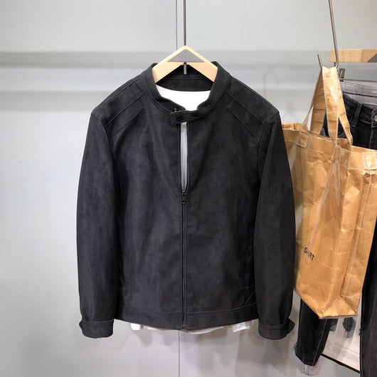 Chaqueta Biker Slim Fit Premium para Hombre - Estilo Casual Moderno - Image 8