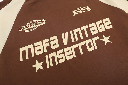 Camiseta Mujer Estilo Urbano Letras Americanas Algodón - Image 11