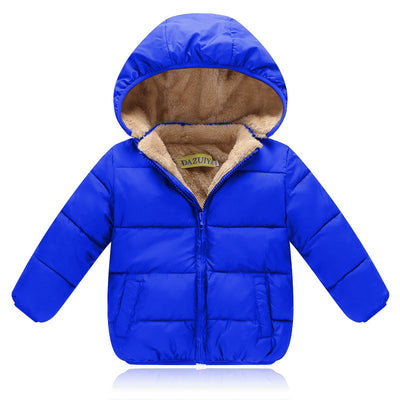 Abrigo Infantil con Capucha de Algodón Grueso y Forro Polar - Image 4