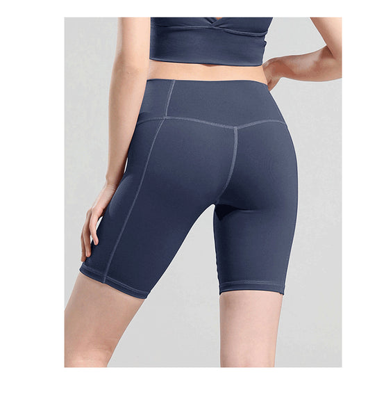 Shorts de Yoga Cintura Alta Moldeadores de Cadera - Image 9