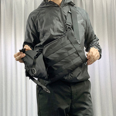 Bolsa Táctica Messenger MEDKAI con Módulos MOLLE Desmontables - Bolsa de Hombro Funcional para Motociclista - Image 10