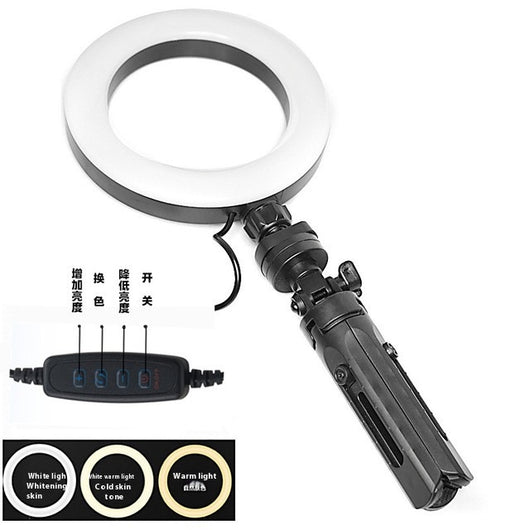 Kit de Transmisión en Vivo con Trípode, Luz LED Ajustable y Soporte para Celular - Image 4