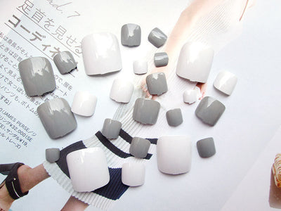 Uñas Acrílicas Artificiales Pro 24 Piezas Adhesivas - Image 15