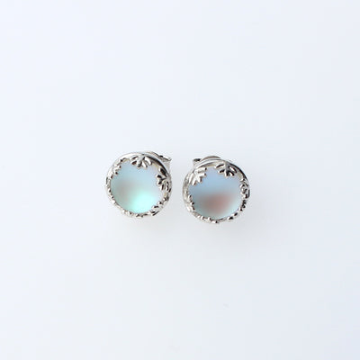 Aretes de Piedra Lunar Natural en Plata Esterlina 925 - Image 14