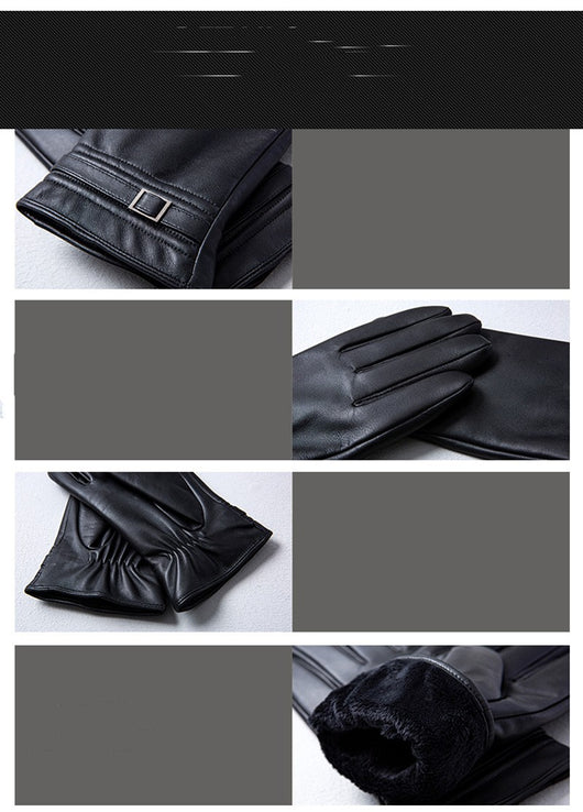 Guantes de Cuero para Motociclismo y Negocios - Image 5