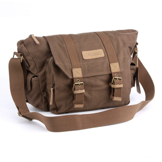 Bolsa de Cámara Canvas para Aventuras - Diseño Cruzado Versátil - Image 14