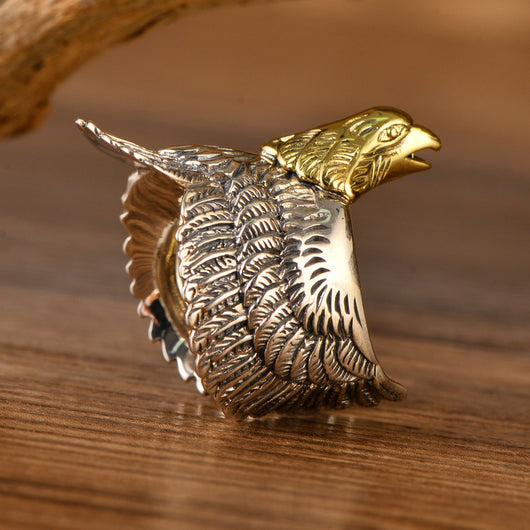 Anillo de Águila Dominante Retro - Estilo Hipster Personalidad Fuerte - Image 8