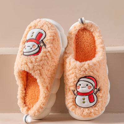 Pantuflas Snowman Térmicas para Pareja - Cómodas, Antideslizantes y Abrigadas - Image 13