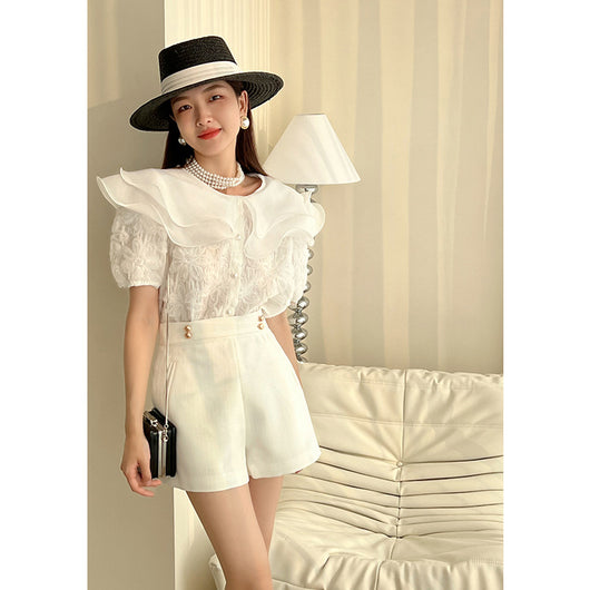 Blusa Básica de Manga Corta para Mujer - Image 9