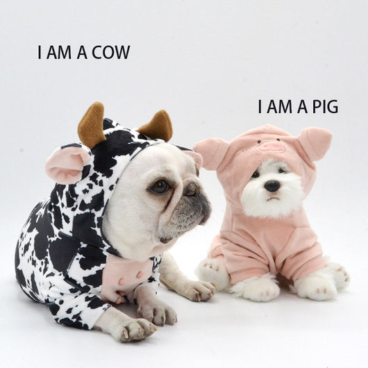 Ropa Creativa para Perros con Diseño de Vaca - Image 3