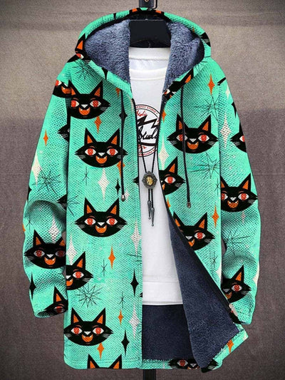 Chaqueta de Cuello Parado con Estampado Digital para Hombre - Image 10