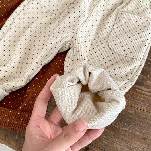 Pantalones de Pana Estampados Sueltos y Cómodos - Image 23