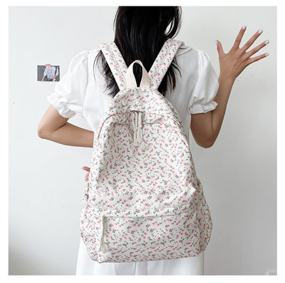 Mochila Escolar Casual Minimalista para Estudiantes - Diseño Veraniego - Image 20