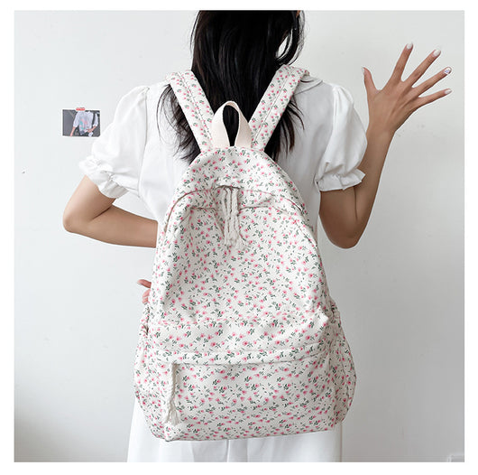 Mochila Escolar Casual Minimalista para Estudiantes - Diseño Veraniego - Image 20