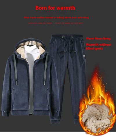 Conjunto de Sudadera y Pantalón de Terciopelo Silver Fox Talla Grande - Image 12