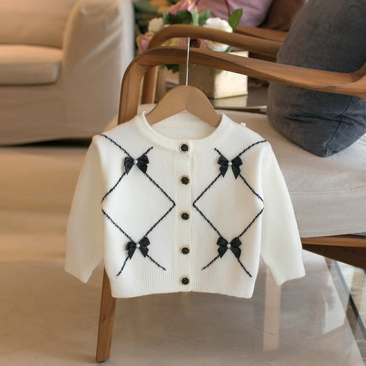 Cardigan Niña con Moño - Suéter Elegante para Niñas - Image 15