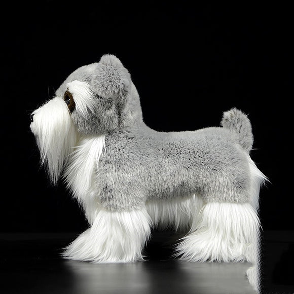 Perro de Juguete Realista Terrier Checo Adorable