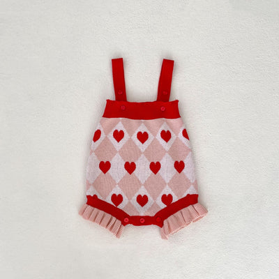 Abrigo Tejido de Manga Larga con Detalles de Corazón para Bebé Niña - Colección Otoño - Image 6