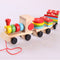 Tren de Madera Articulado - Juguete Educativo de Inteligencia para Niños