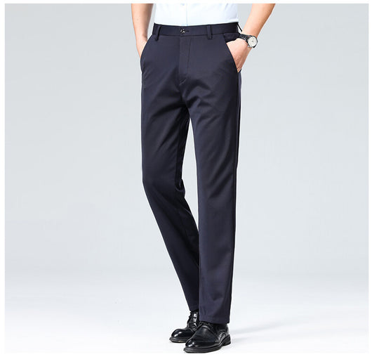 Pantalones Casuales Holgados de Corte Ejecutivo para Hombre - Image 17