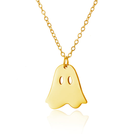 Collar con Dije de Calabaza y Fantasma para Halloween - Image 8