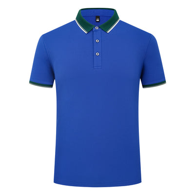 Polo Elástico de Algodón con Combinación de Colores - Image 14