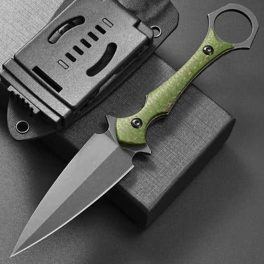 Cuchillo de Supervivencia D2 con Mango G10 para Camping y Aventura - Image 12