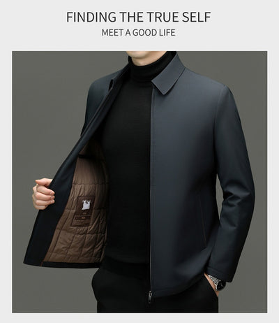 Ropa Business Casual de Algodón Puro para Hombre Maduro - Image 16