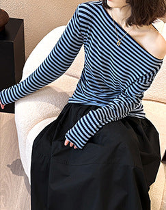 Camisa de Diseño Coreano con Cuello Solapa y Manga Larga - Image 10