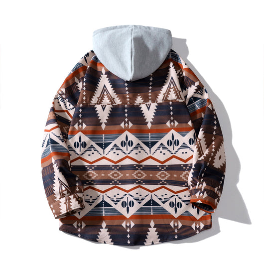Camisa Étnica de Manga Larga para Hombre - Image 13