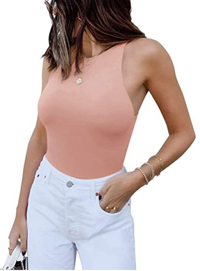 Body Deportivo Mujer Tirantes Espalda Nadadora Cuello Halter - Image 14