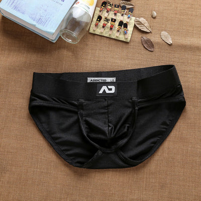 Calzoncillos Tanga de Talle Bajo en Nylon Cepillado para Hombre - Image 3