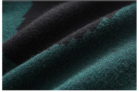 Suéter Cuello Alto Grueso de Lana Merino para Uso Casual - Image 8