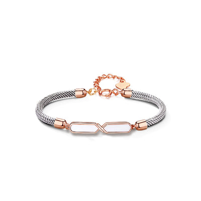 Pulseras Möbius de Plata Esterlina para Parejas - Diseño Exclusivo - Image 5