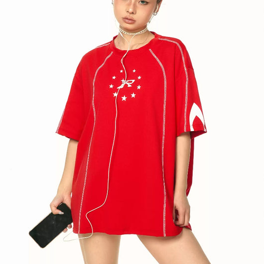 Playera Retro de Manga Corta para Mujer - Estilo Verano - Image 10