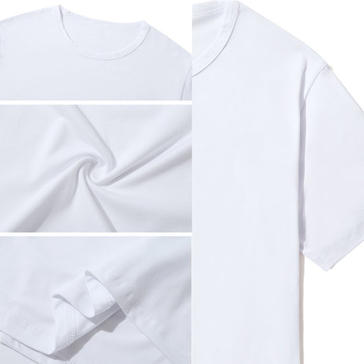 Camiseta Blanca Estampada MP3 para Mujer - Image 4