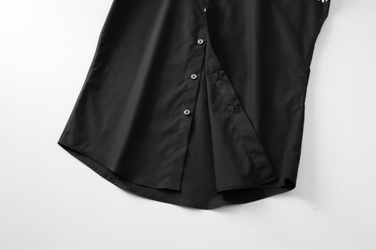 Camisa Manga Larga Algodón Hombre con Estampado Dorsal y Panel Frontal Contraste - Image 14
