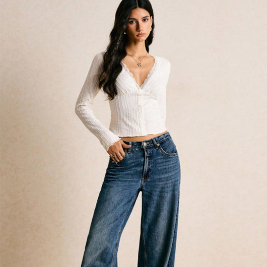 Polera Base Slim Manga Larga para Mujer - Image 4